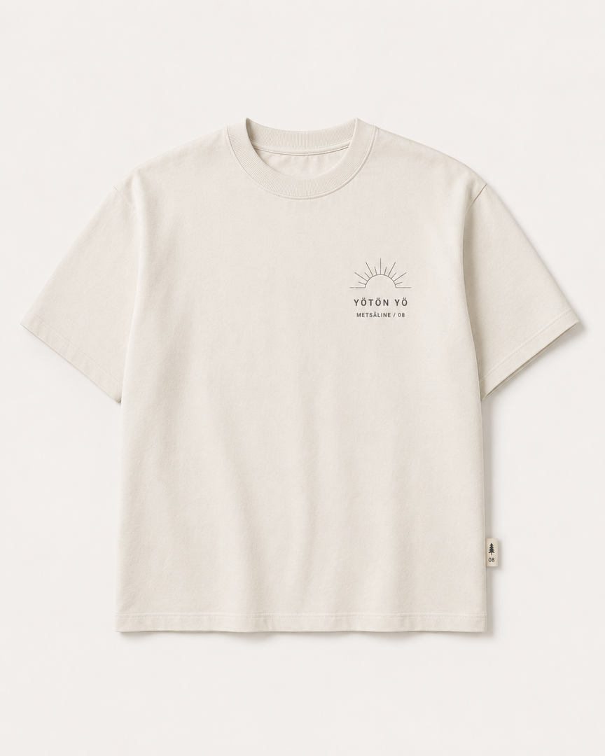 Metsäline Yötön Yö Heavyweight -T-paita